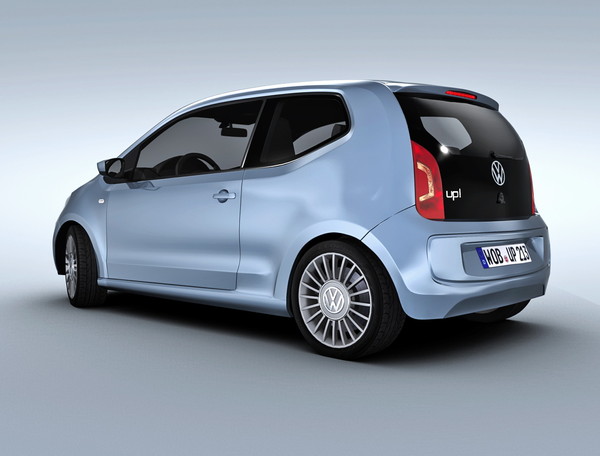 3d model volkswagen car - Volkswagen Up (2013) by Swan3DStudios
